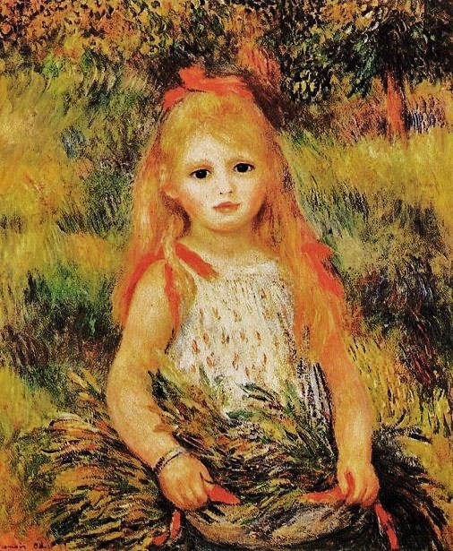 Renoir girl with flowers Renoir girl with flowers consider, that
